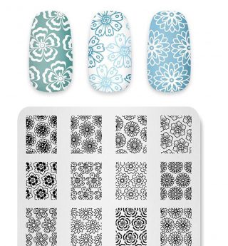 Nail art templates